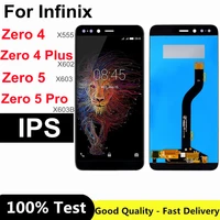 for infinix zero 4 x555 lcd zero 4 plus 5 pro x602 x603 x603b display touch screen digitizer complete assembly
