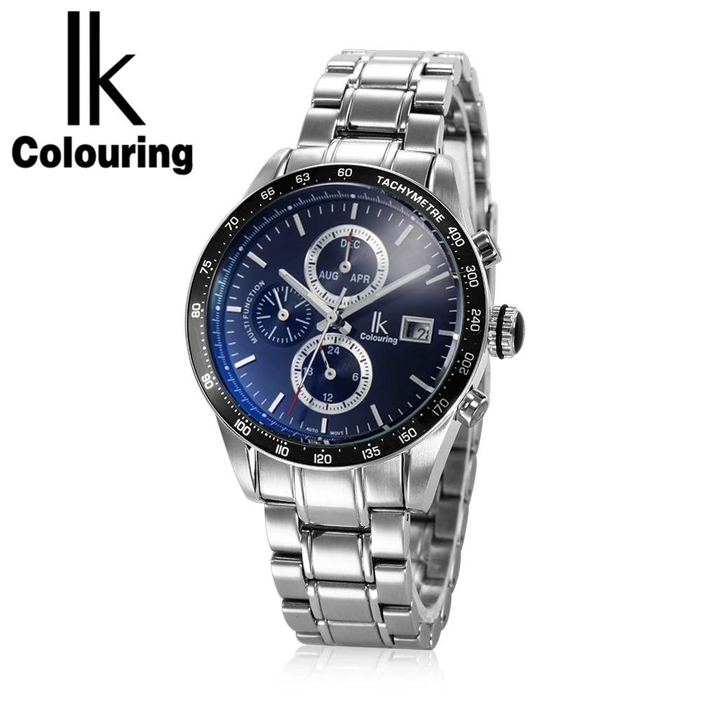 

IK colouring men's watch luxury top brand mechanical watch Relogio feminino business automatic self-winding new watch 98445