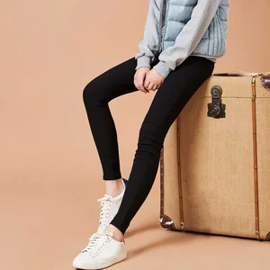 Брюки женские спортивные черные, KA10473Q, на осеньзиму, 2018