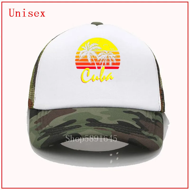 Женская Бейсболка с принтом на закате в стиле ретро | Аксессуары для одежды