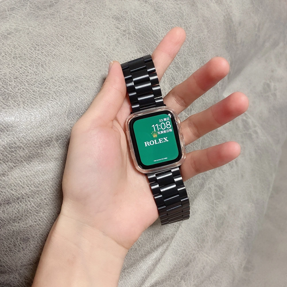 

Stainless Steel bracelet For Apple Watch Band 38mm 42mm 40mm 44mm for Iwatch Strap 4 3 2 1 series 5 6 se