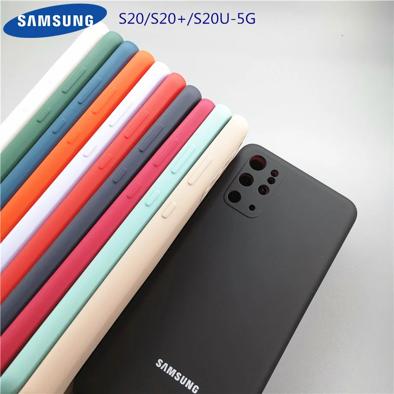 Samsung Galaxy S20 Ультра чехол шелковистая силиконовый для + плюс полный защитный