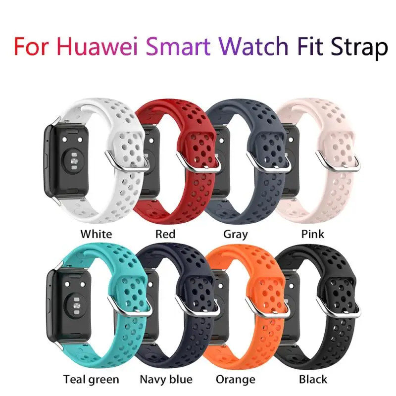 

Strap For Huawei Watch Fit Band For Huawei Smart Watch Fit Strap With TPU Soft Protective Cover Full Screen Protector Case