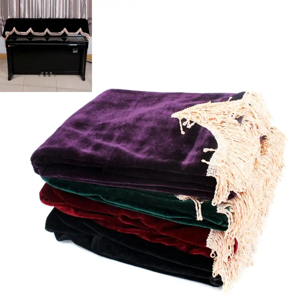 Фортепиано ткань музыкальное электронное пианино половинчатая крышка