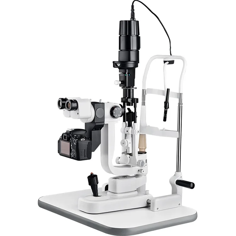 

Good quality ce iso certificate ophthalmic optical digital microscope slit lamp