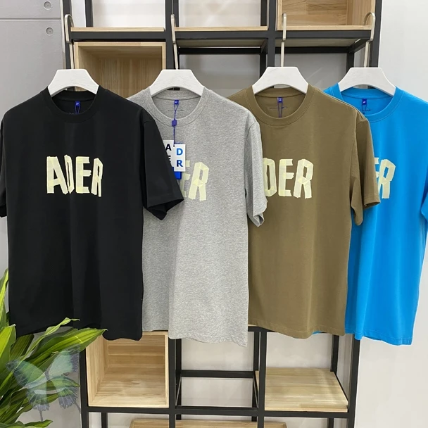 

ADER ERROR T-shirt Couple Dress A1 A2 A3 Adererror Cotton Casual T Shirt