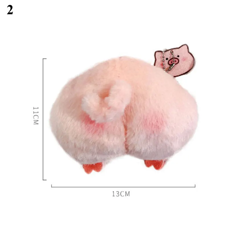 

Lovely Women New Coin Bag Plush Storage Animal Pig Mini Pouch Coin Bag Change Wallet Purse New Design Wallets