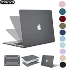 Матовый чехол для ноутбука MOSISO, жесткий чехол для Macbook Air 11 13 дюймов, для Macbook Pro 13 15 Retina, сенсорная панель A2159, A1706, A1707, A1990
