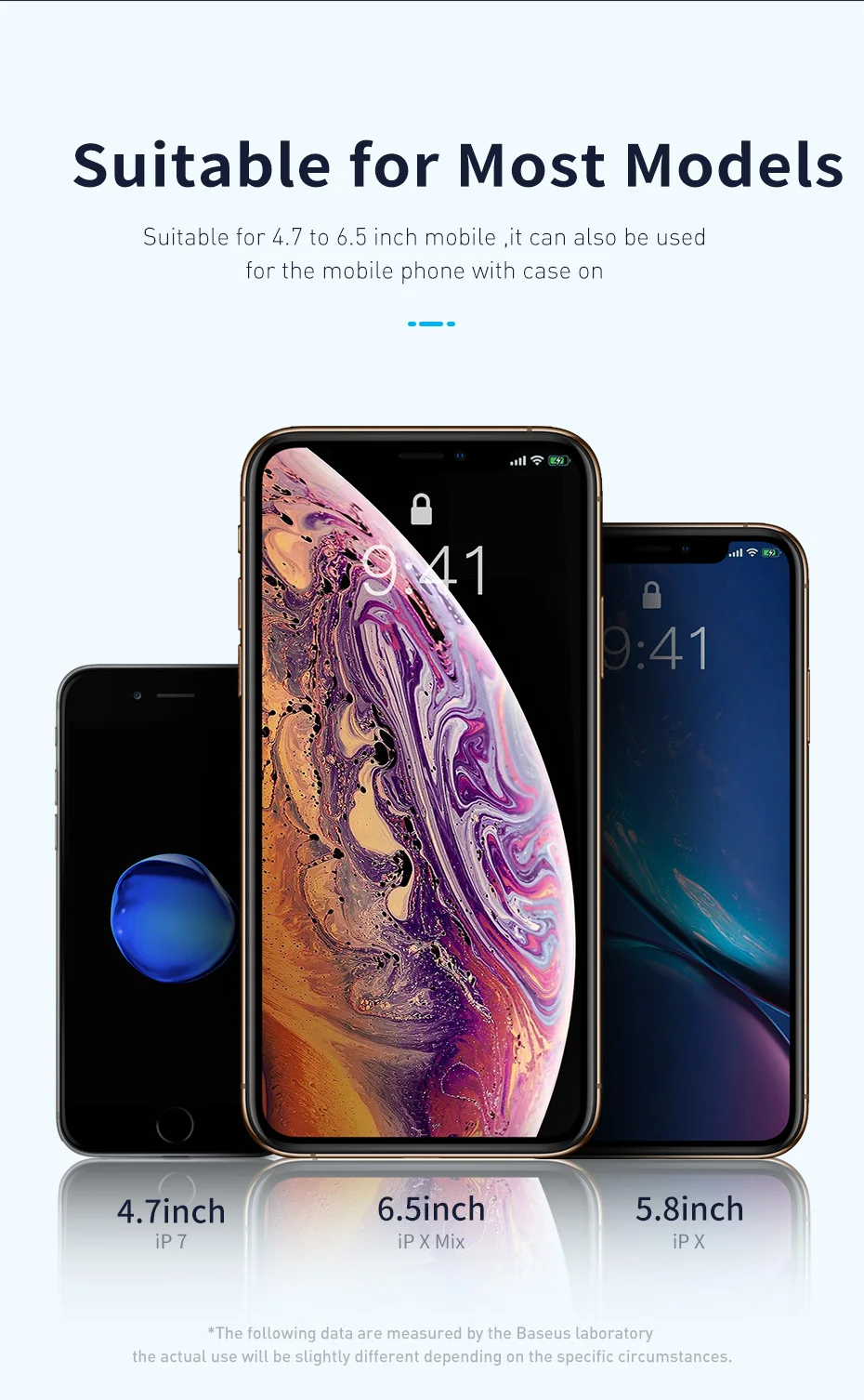 Держатель для телефона Baseus, для мотоцикла, велосипеда, для iPhone 11, Xiaomi, универсальный, для велосипеда, для мобильного телефона, подставка на руль, зажим, крепление для мотоцикла