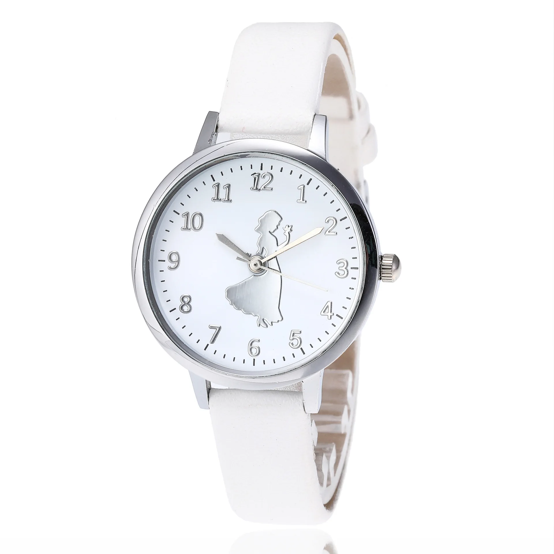 

100 pcs /lot women's strap watch digital princess watch casual fashion children's watch student watch