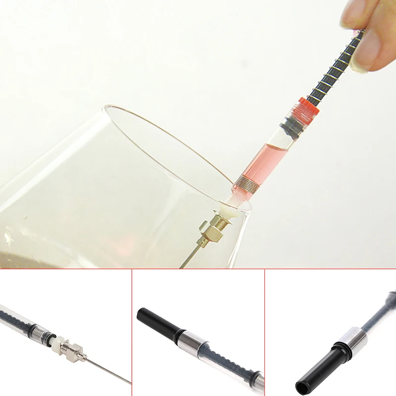 

5PCS Fountain Pen Spring Ink Auxiliary Absorber Syringe Tool for Ink Converter