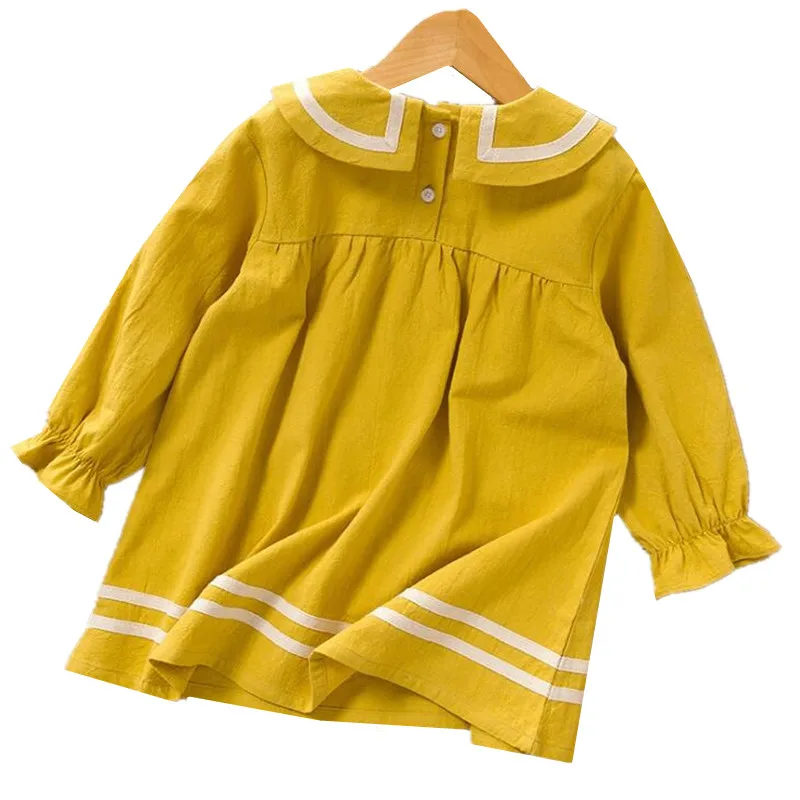 

Baby Girls Ruffles Dress 2020 New Autumn Casual Girl Dresses Long Sleeve Toddler Spring Outfit Children Clothing Vestidos