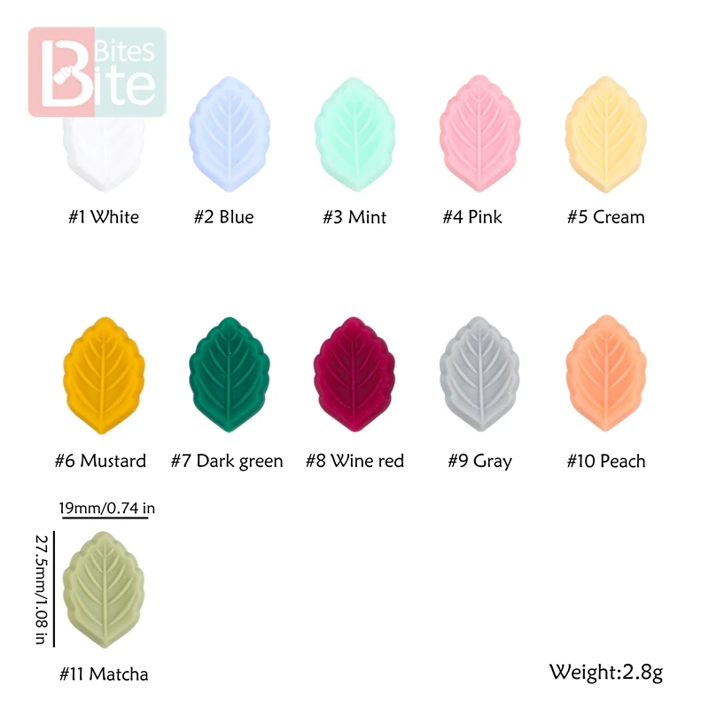 5 шт. силиконовые бусины для детского прорезывателя сделай сам | Мать и ребенок