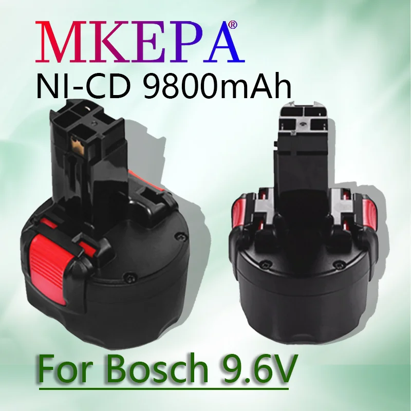 Новый аккумулятор bat048 9 6 в 9800 мАч Ni Cd электроинструмент Bosch PSR 960 bh984 bat119 |