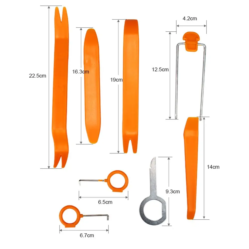 Removal Pry For Auto Vehicle Open Installer Tool Car Radio Door Clip Dash Audio Panel Trim |
