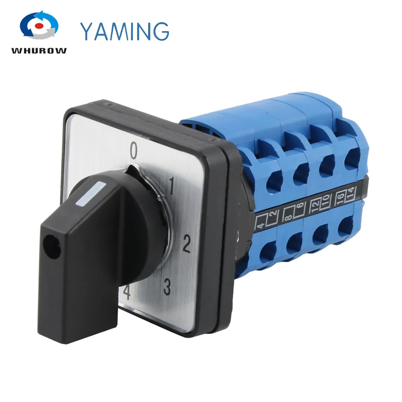 Yaming Electric YMW26 20/4 20A 4 полюса 0 позиции Управление цепи мотора Универсальный переход