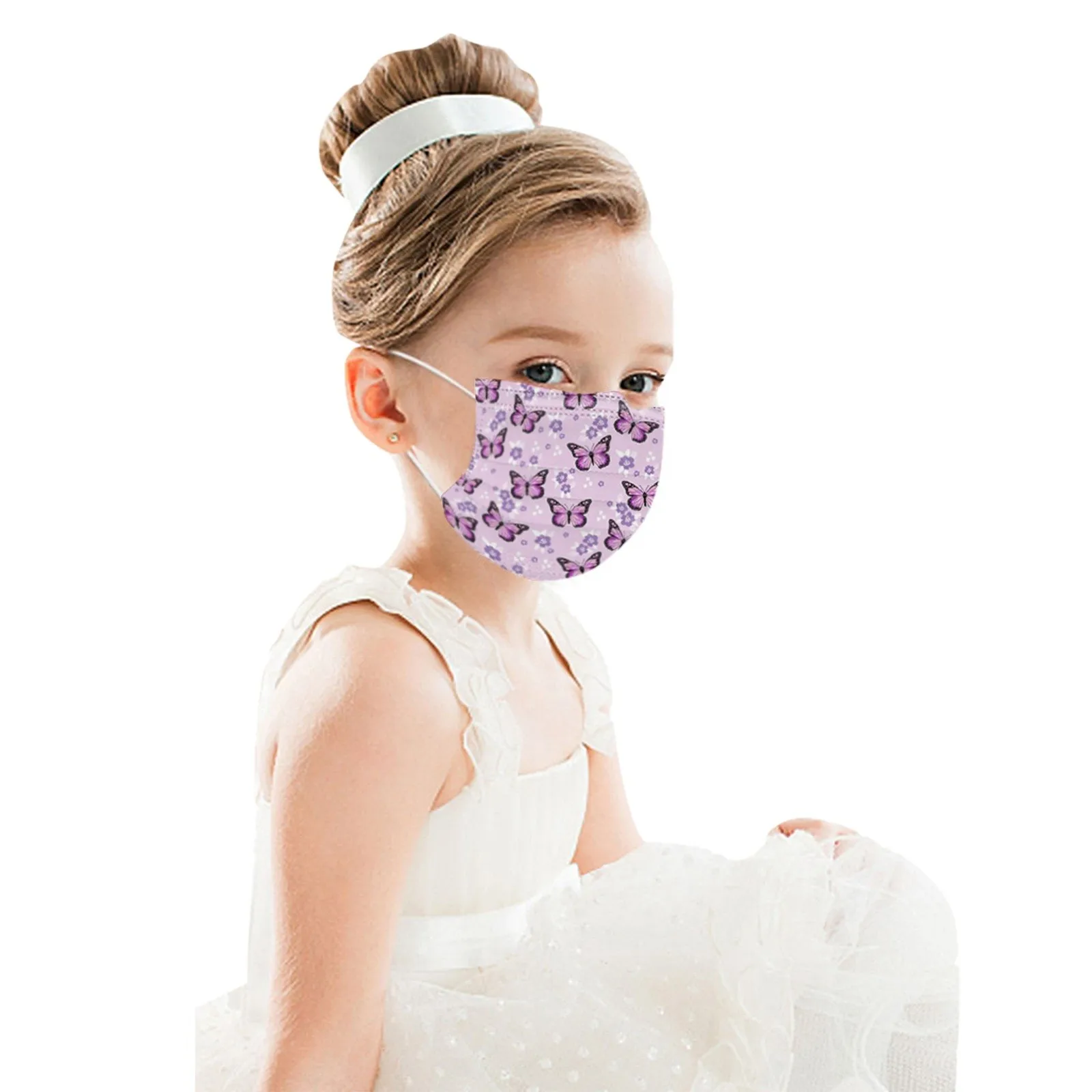 

Children's Mask Disposable Face Mask 3Ply Ear Loop Mondkapjes 10/20/50/100PC Disposable Face Masks Mascarillas Shield Masque