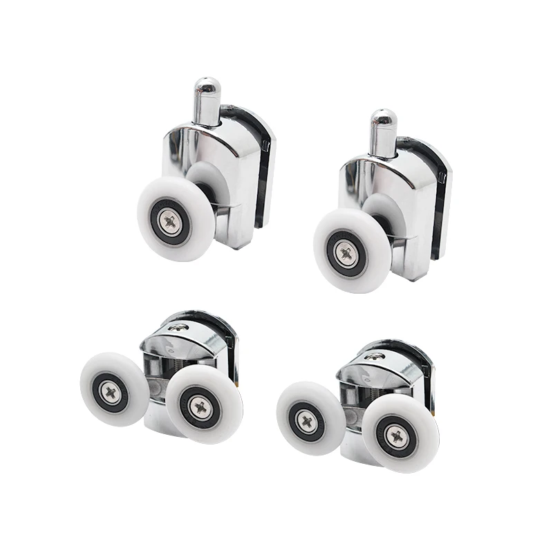 Ролики для душевой кабины с двойным выдвижным стеклом диаметр 25 мм/27 мм