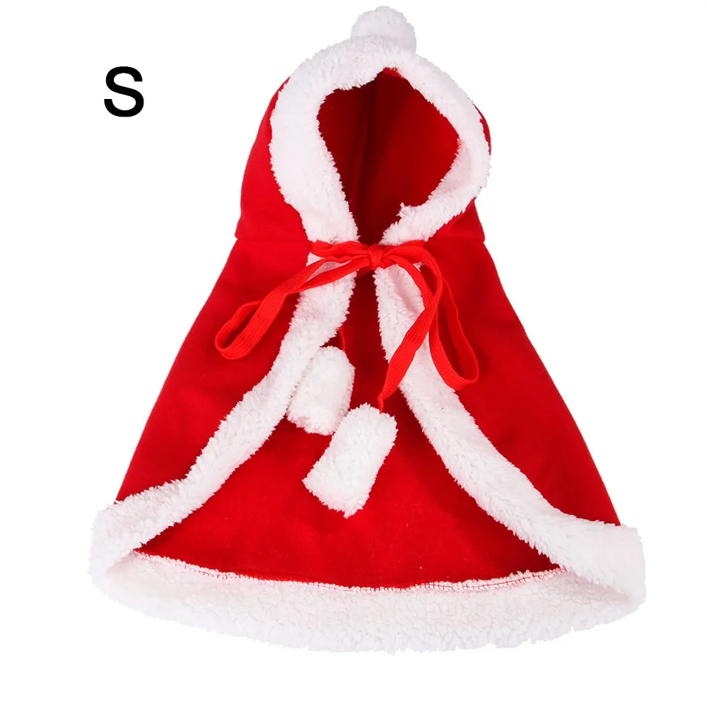 Ветровка для собак модная Одежда питомцев плащ Рождественский костюм животных