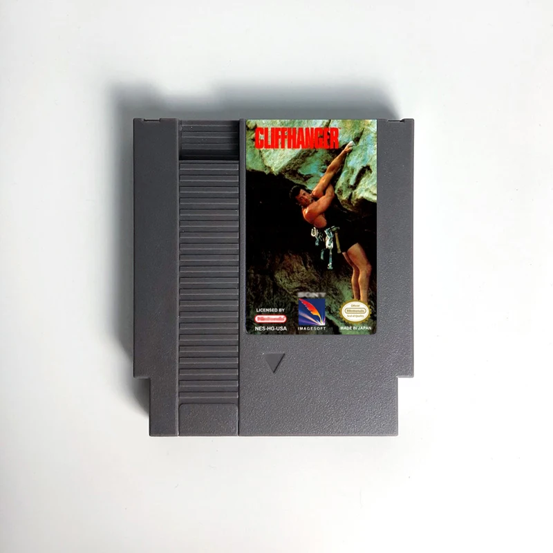 

Cliffhanger - Game Cartridge For NES Console 72 Pins 8bit