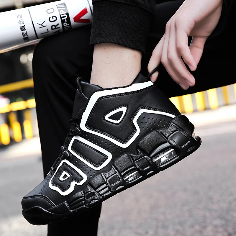 Мужская спортивная обувь для бега на толстой подошве дышащая модные кроссовки с