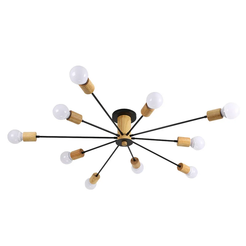 

Nordic Moderne Art Deco Bal Led Zwart Wit Plafond Opknoping Kroonluchter Verlichting Lamp Voor Keuken Woonkamer Loft Slaapkamer