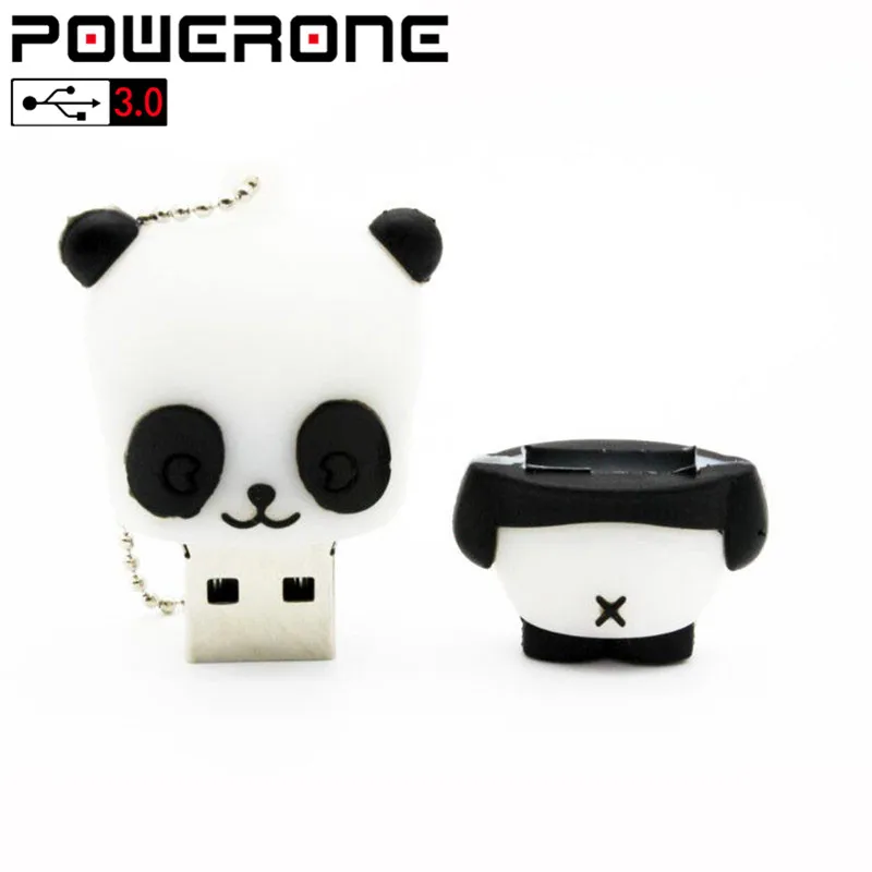 USB-флеш-накопитель POWERONE с изображением панды 4/8/16/32/64 ГБ | Компьютеры и офис