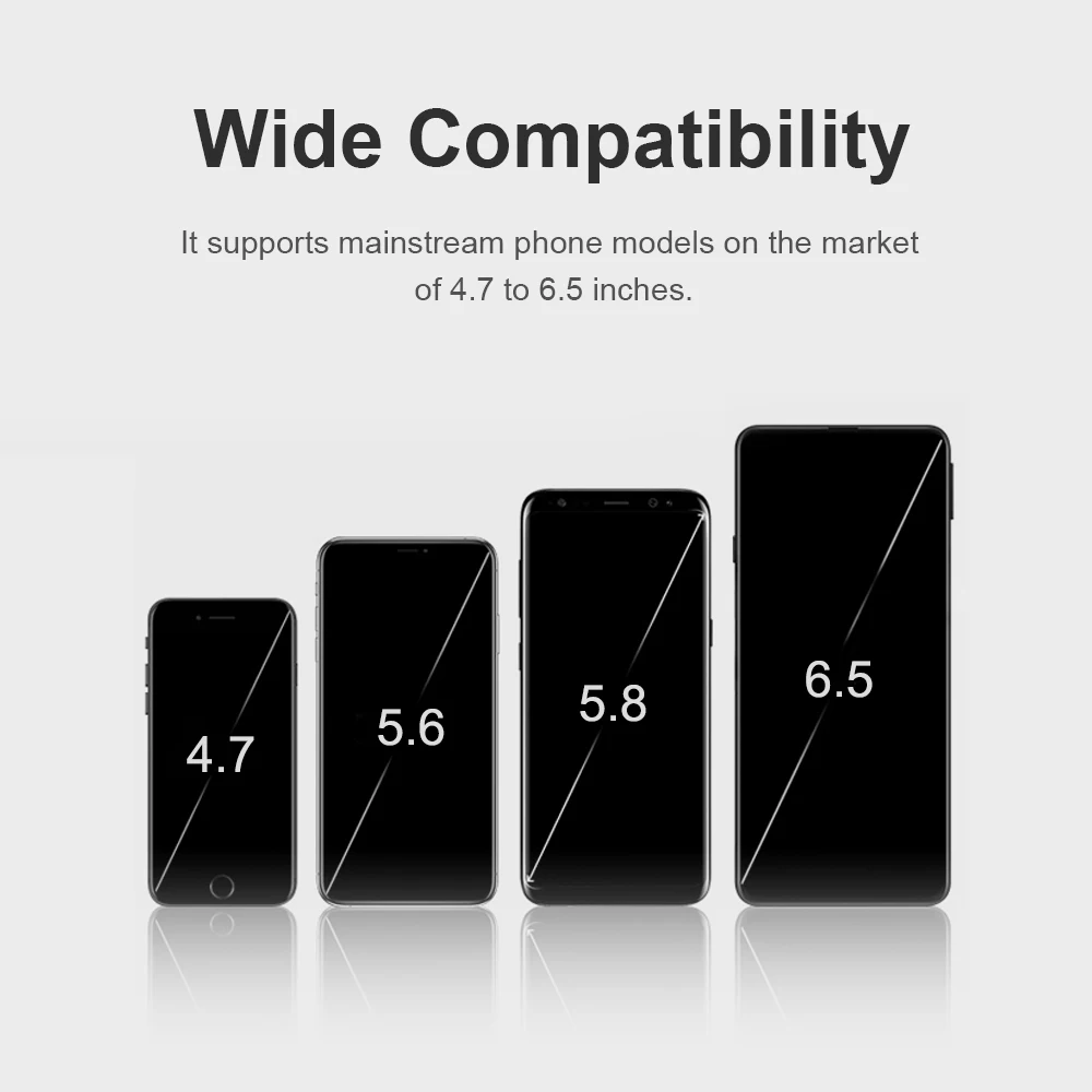 Беспроводное Автомобильное зарядное устройство ROCK Qi для iPhone 12 Pro Max