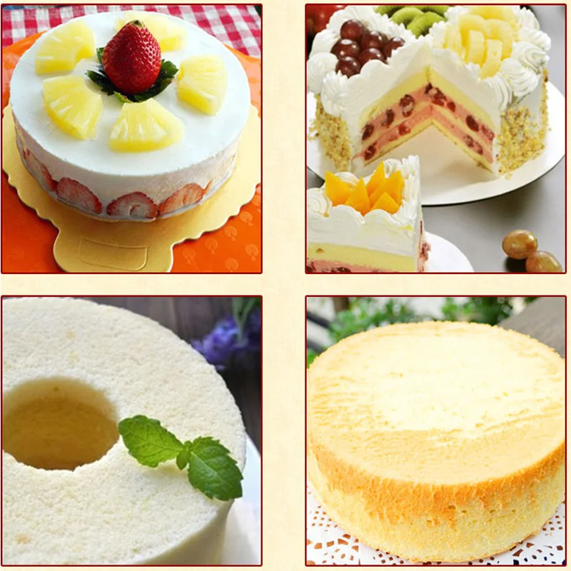 

Removable Bottom Non-Stick Metal Bake Mould Round Cake Pan Bakeware Carbon Steel Cakes Molds Cake Tools Kitchen Accessories