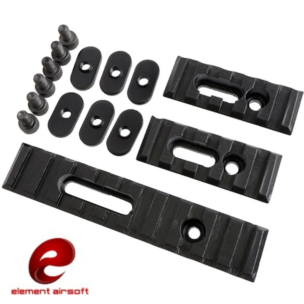 

Element Airsoft MOE Handguard Weaver Picatinny Rail Cover Accessories Aluminum Hunting Tactical Air Gun Rail Panel Set EX225