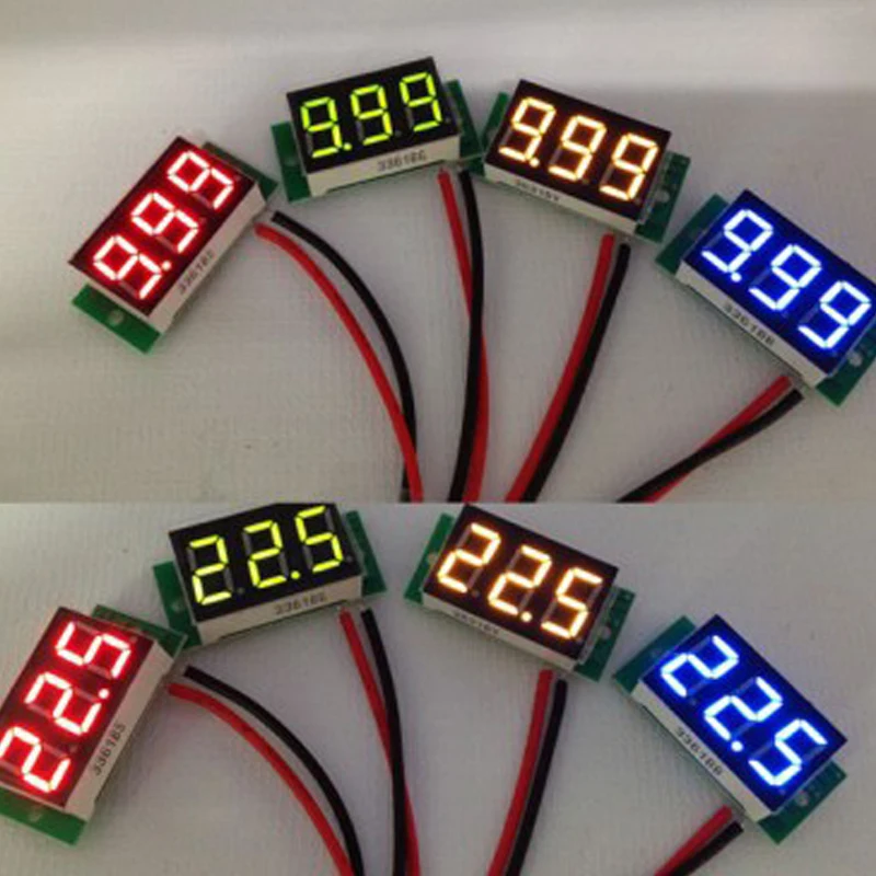 

0.28Inch Portable Home Mini Voltage DC Practical Accurate Measuring Testing Digital Voltmeter