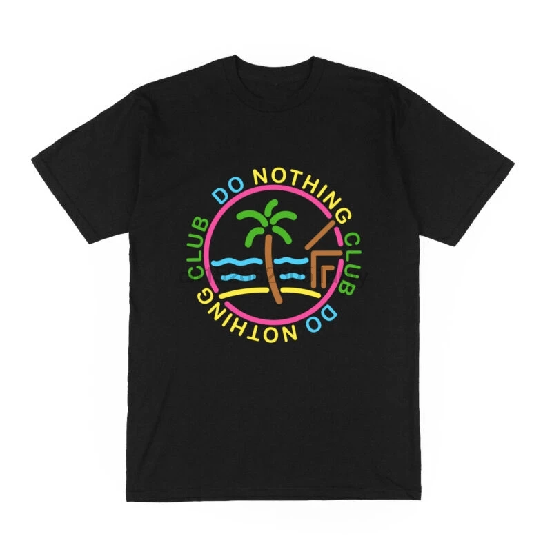 Футболка Homme Do nothing club - des faineants palmier luxe logo paris mode | Мужская одежда