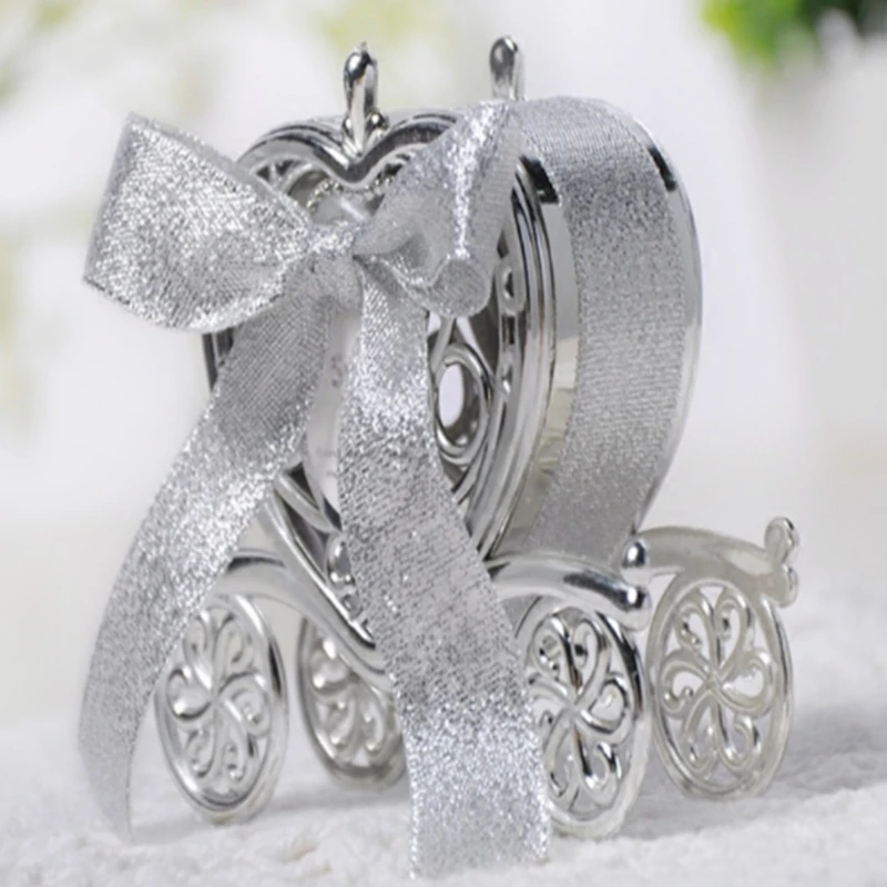 100 шт. новая свадебная пластиковая коробка для Карета-тыква Подарочная ручной