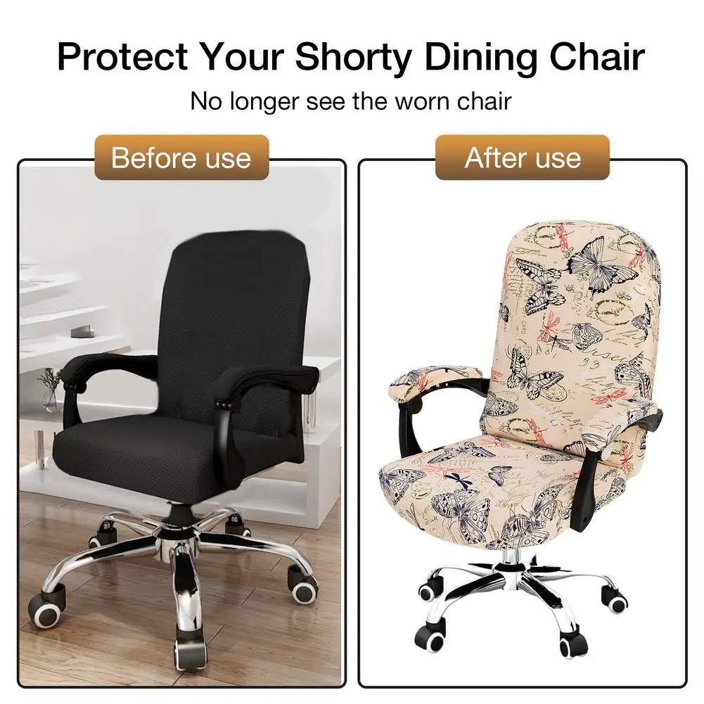 

Office Computer Chair Cover Printed Gaming Chair Stretch Protector Armchair Gaming Chair Slipcover Arm Rest Cover High-quality