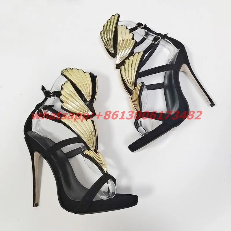 Пикантные дизайнерские Брендовые женские босоножки на высоком каблуке 12 см