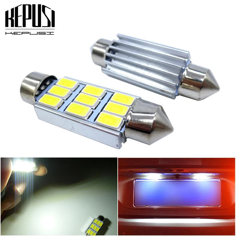 

Car LED Festoon Canbus 5630 C5W C10W Auto Dome Light Car Vanity Lamp license plate light 31mm 36mm 39mm 41mm Car Styling White