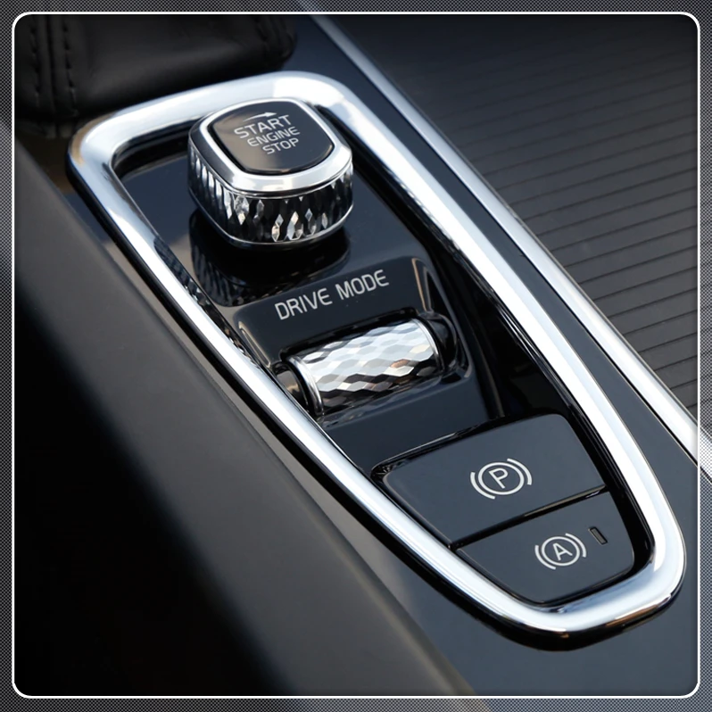 Для Volvo S90 V90 2017-2019 автомобильный Стайлинг внутренняя передача электронная рамка