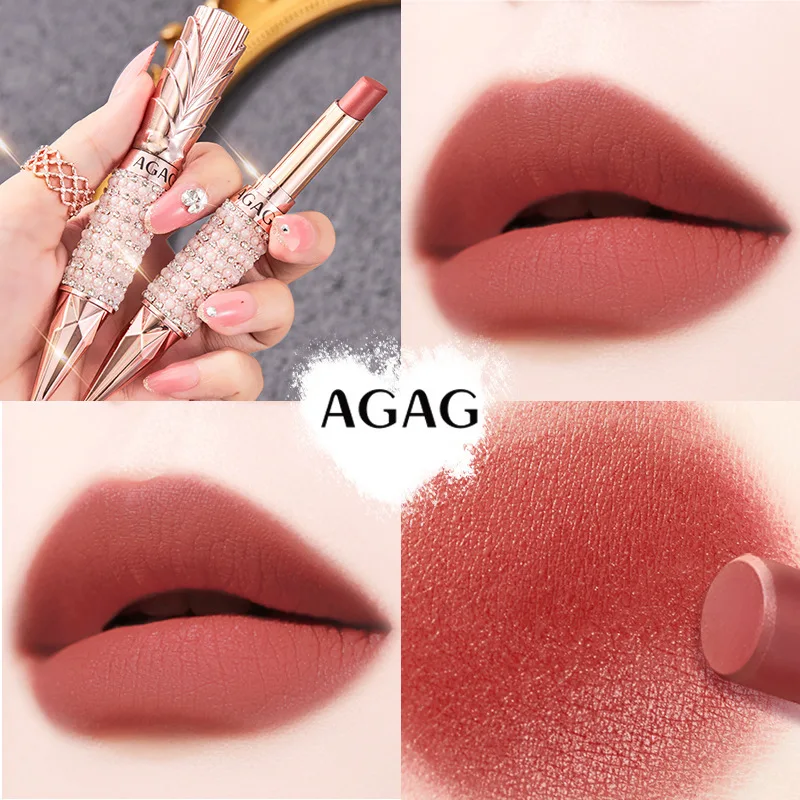 

6 Colors Velvet Matte Lipsticks Moisturizing Waterproof Long Lasting Sexy Red Lip Makeup Lip Tint Pen Cosmetic