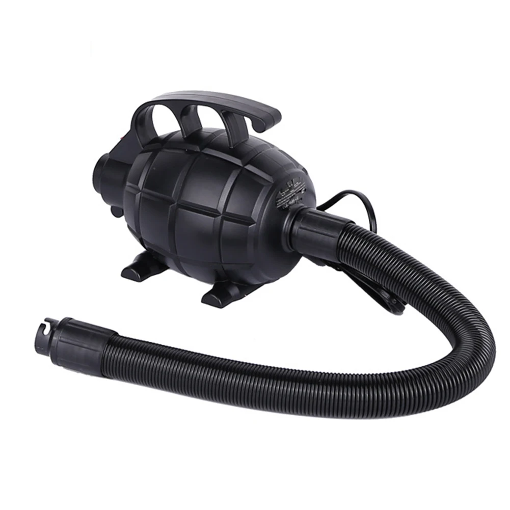 저렴한 가정용 500w 휴대용 전기 공기 펌프 압축기 롤링 트랙 체육관 체조 매트 풍선 및 이중 사용