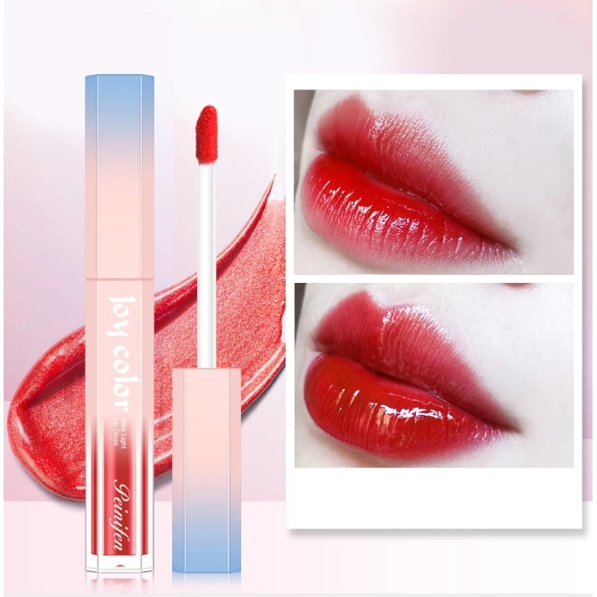6 цветов шелковистый светильник жидкая помада увлажняющее средство для макияжа