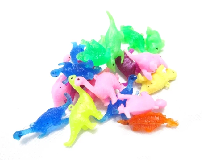 20 шт./лот пластиковая мини игрушка динозавра детский подарок на день рождения