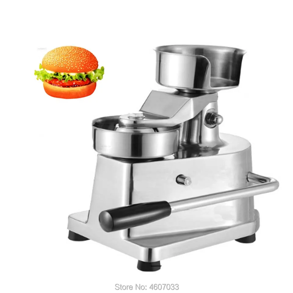 100 мм 130 ручной пресс для гамбургеров формовочная машина круглого мяса котлета