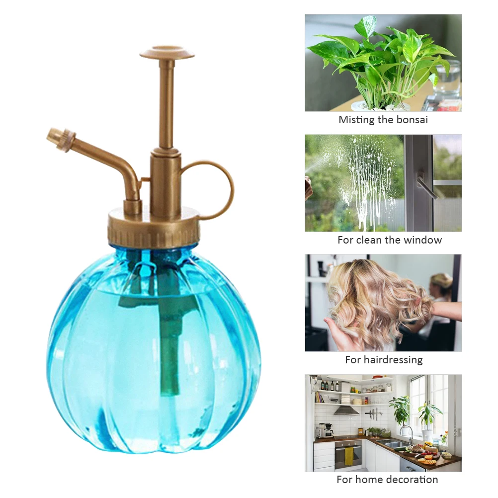 2 шт./лот 350 мл Винтажный стиль тыквы многоразового полива воды спрей бутылка для