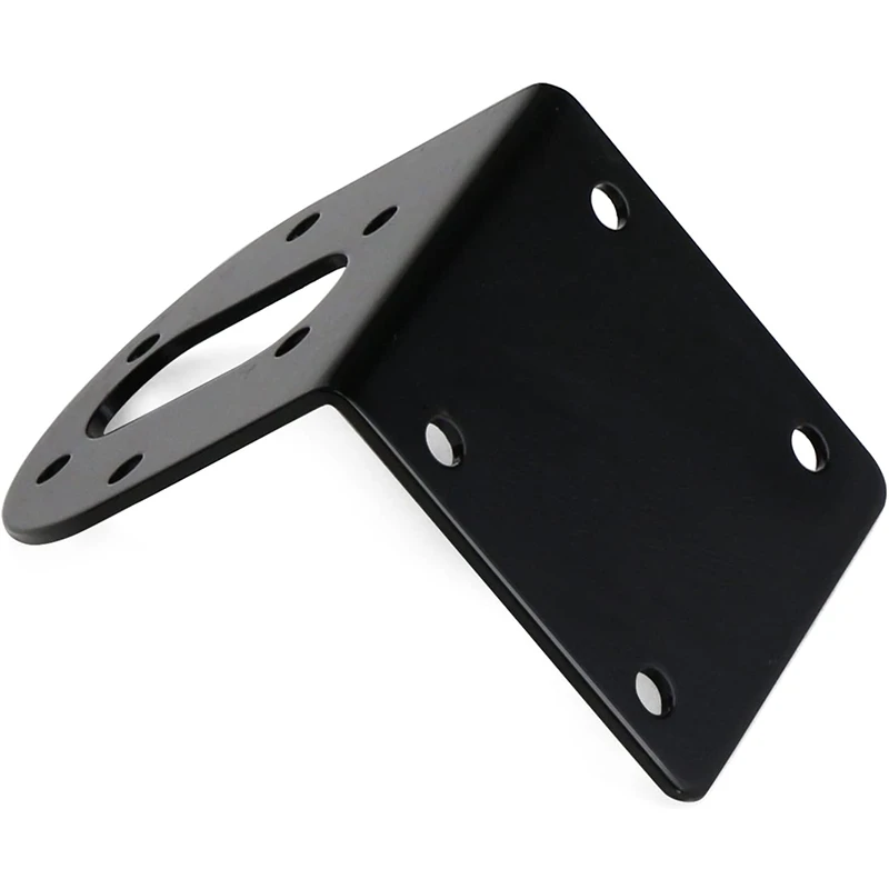 4 шт. черный Монтажный кронштейн 37 мм для редукторных двигателей постоянного тока