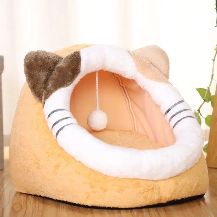 

Cartoon Fashion Hot Sale Four Seasons Cat Litter Kennel Winter Cat Litter Kennel Removable and Washable Pet Supplies