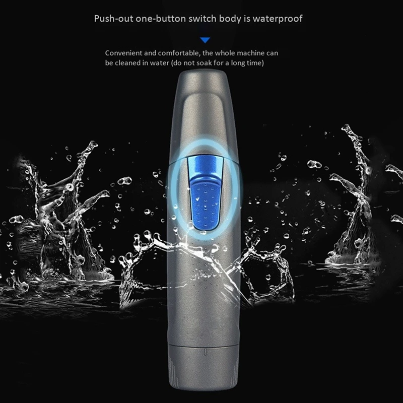 Новый электрический триммер для волос в носу чистки ушей и лица бритва удаления