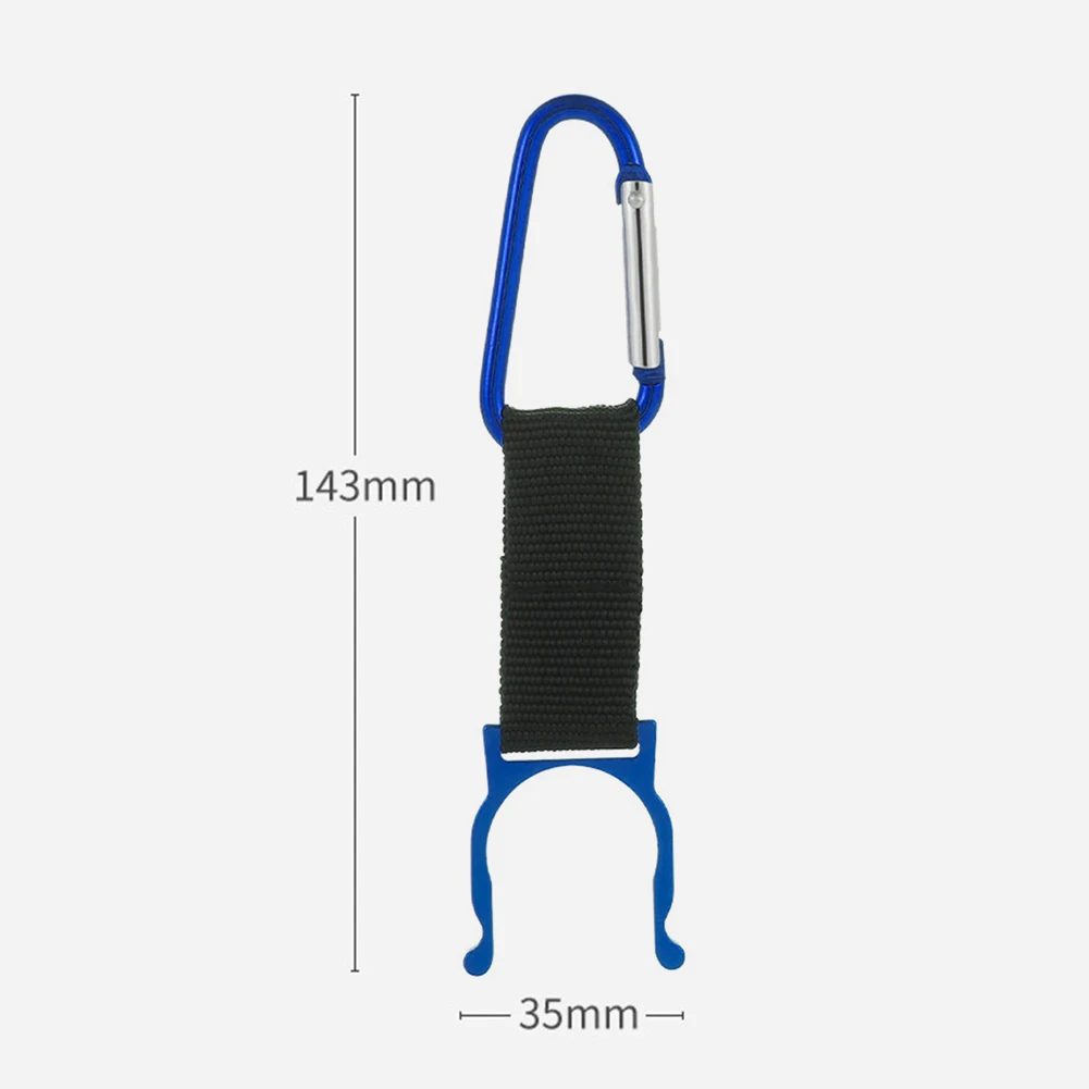 

5 PCS outdoor gadgets portable water bottle bottle buckle carabiner convenient and wear-resistant outdoor hiking equipment