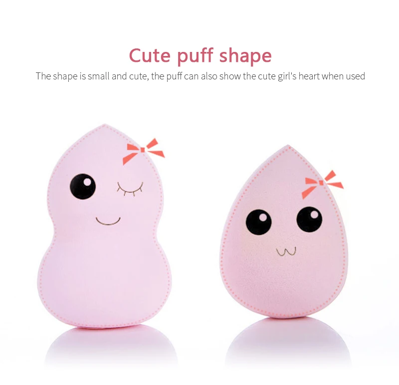 Спонж для макияжа 1 шт. спонжи пудры основы лица крема косметические спонж