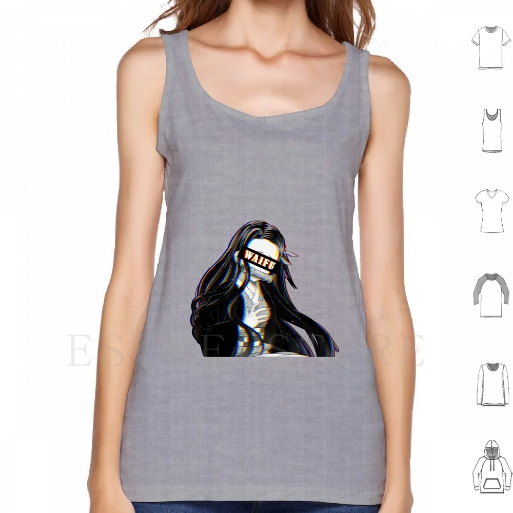 

Майка Nezuko-Waifu, хлопковый жилет, Аниме Манга, незуко, танджиро, демон, камадо, киметасу, нет яибы, хашиба, японская катана