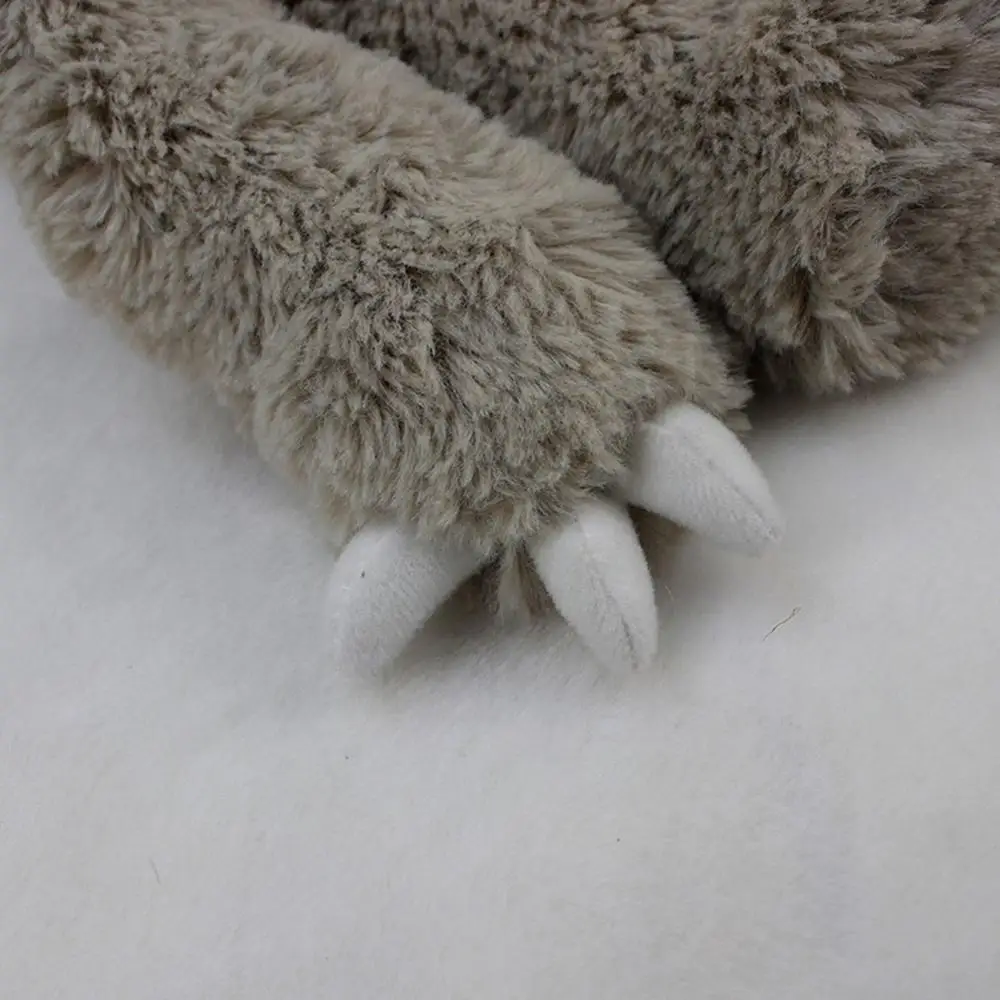 Премиум плюшевый Ленивец 45 см Милая занавеска Пряжка галстук Спот реальная жизнь